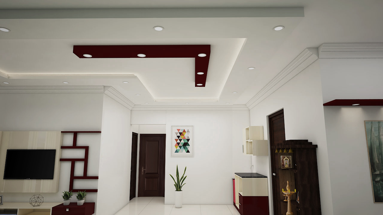 Best Interior Designers In Indiranagar-Living-Room-3BHK, Bangalore